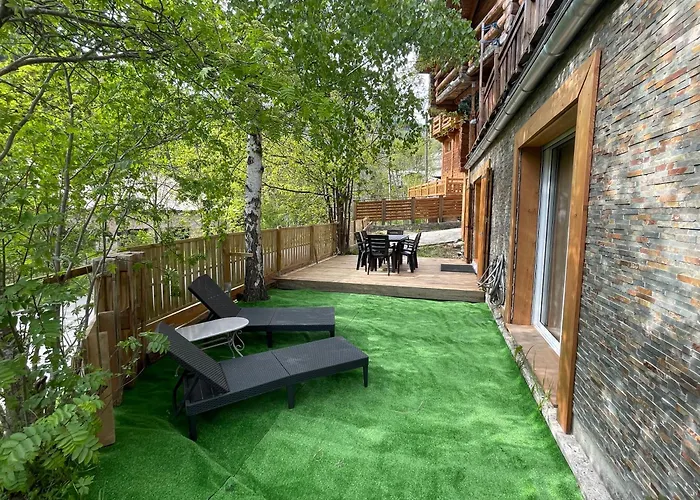 Le Cocon 4à 6 Couchages 75 M2 Avec Terasse Allos